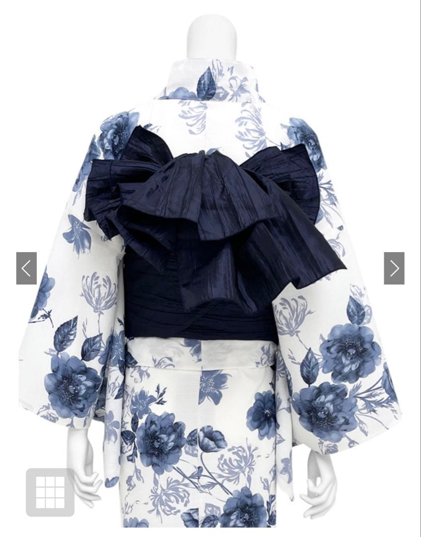 GRL 浴衣 水彩花柄浴衣セット［gi1519］