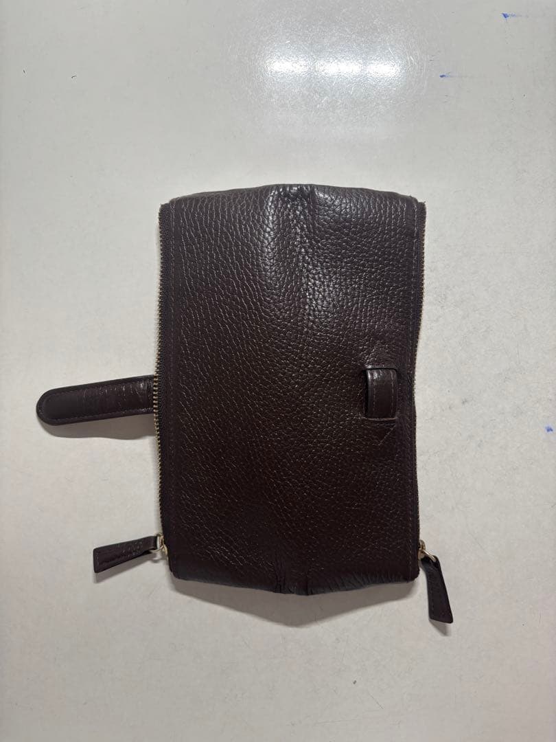 シーカンパニー ルポペンケース ダークブラウン