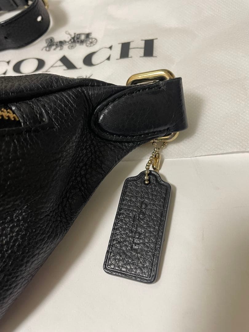 u*6様 人気モデル⭐︎美品　COACH コーチ　ボディバック　シボ革