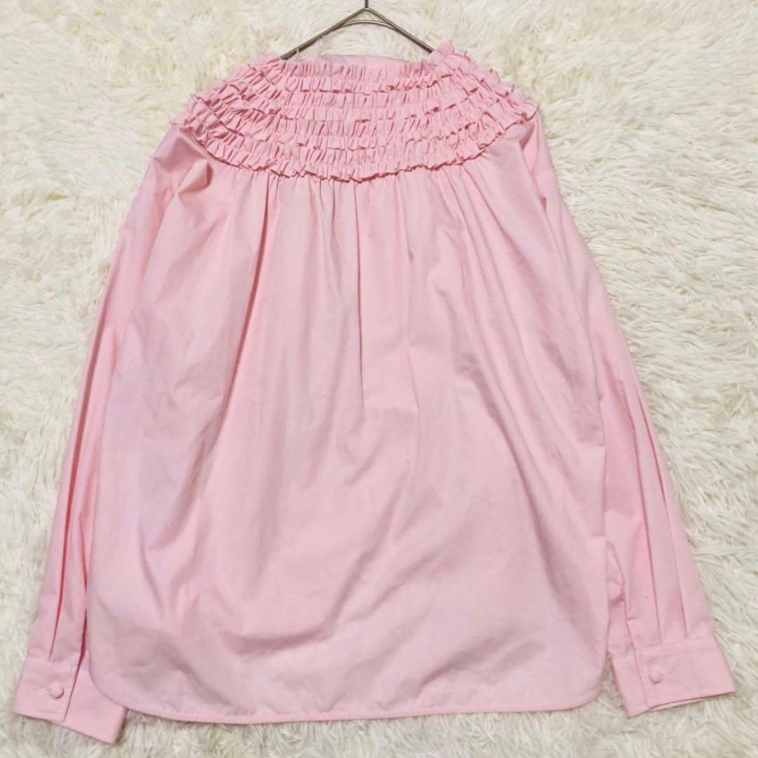 【新品】ロージーモンスター　ミニフリルブラウス　ピンク