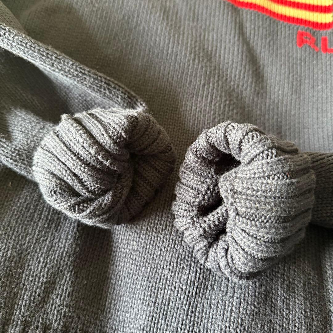 ポロラルフローレン アイコニックフラッグ セーター 星条旗 S アメリカ