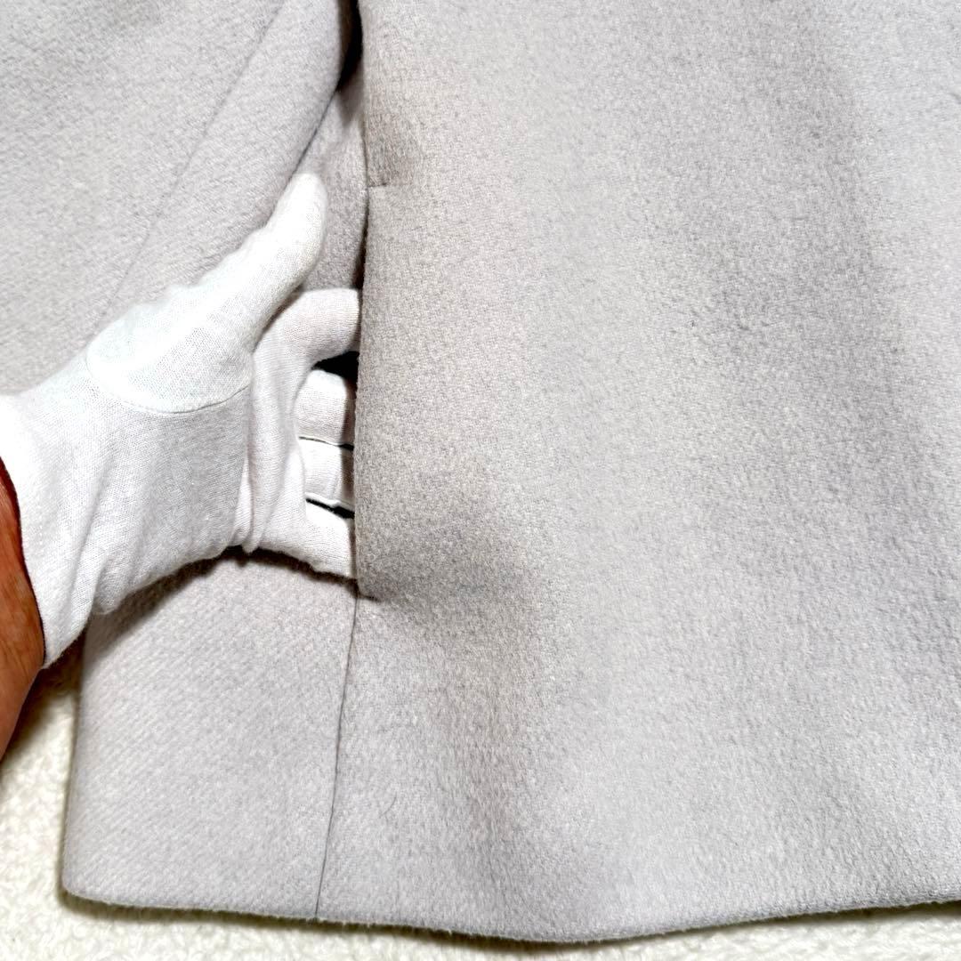 アナイ シャンブレーショートコート　ショートコート 2022 SS グレー