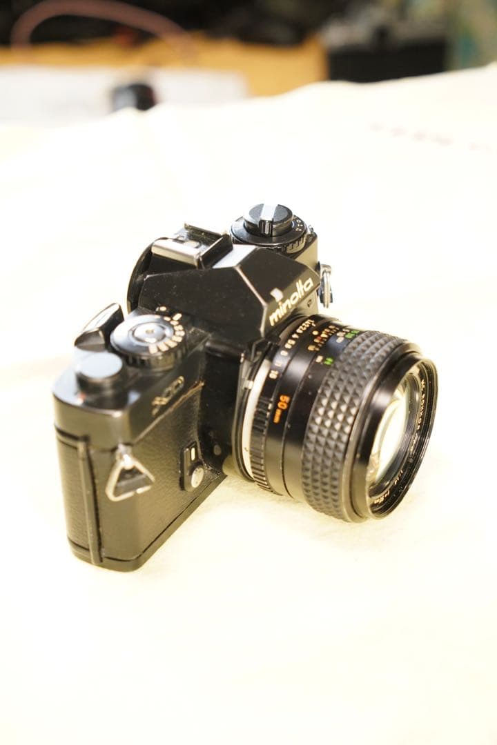 MINOLTA XD ブラック 、タイマー不良 他は完動品