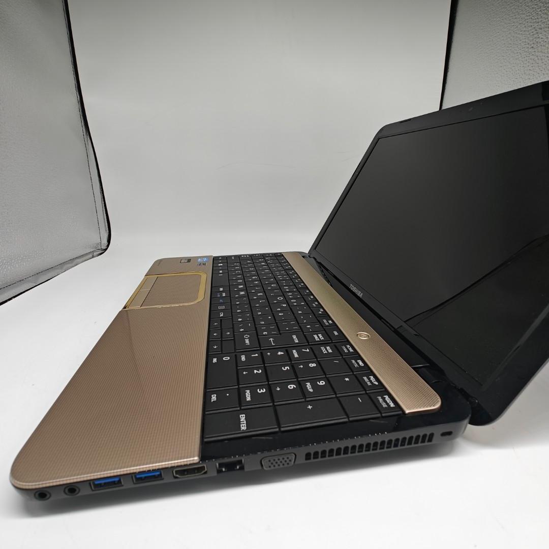 【東芝】T552 高性能i7 SSD256GB 16GB ゴールド ノートPC