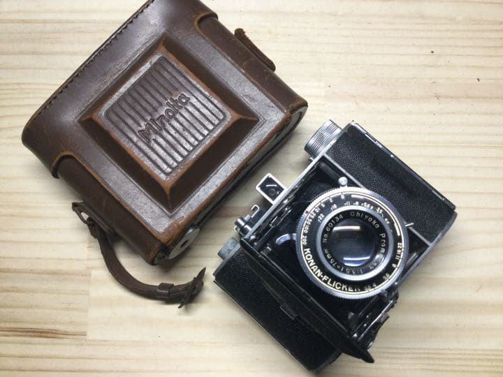 MINOLTA蛇腹沈胴式クラシックカメラ