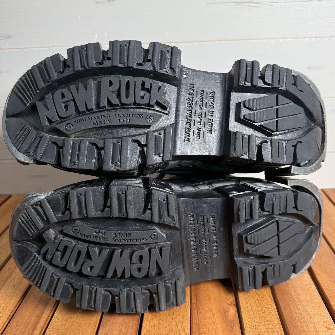 kou 様【41サイズ】NEW ROCK×ROSEN KREUZ 厚底 黒.