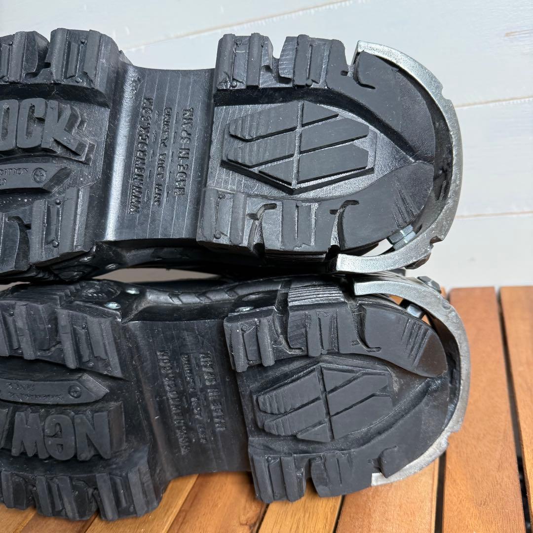 kou 様【41サイズ】NEW ROCK×ROSEN KREUZ 厚底 黒.