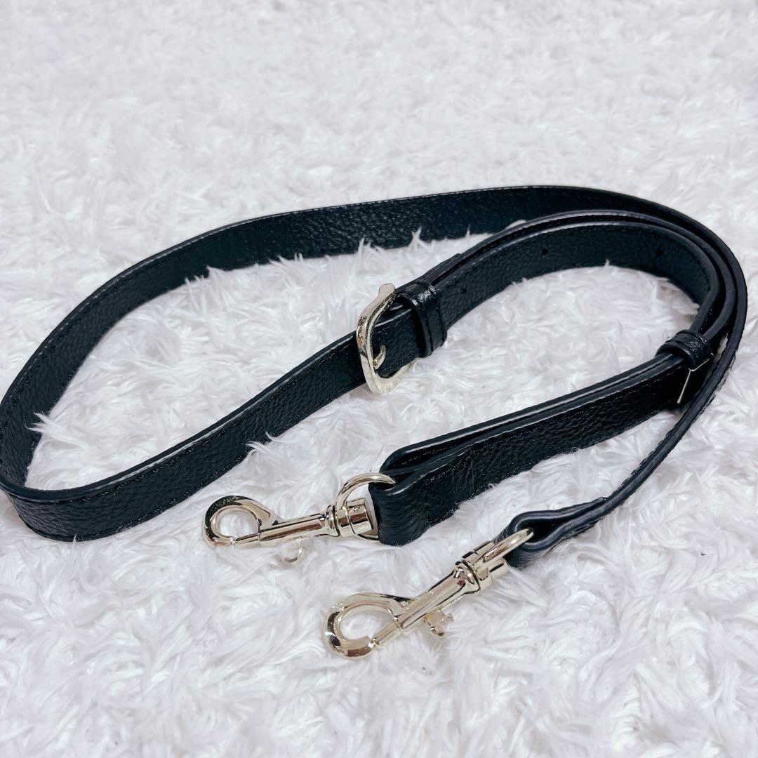 未使用品✨russet ショルダーバッグ　モノグラム　総柄　紺　ロゴ金具　保存袋