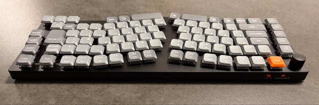 Keychron K15 Max キーボード本体 日本語配列 茶軸 かな印字なし