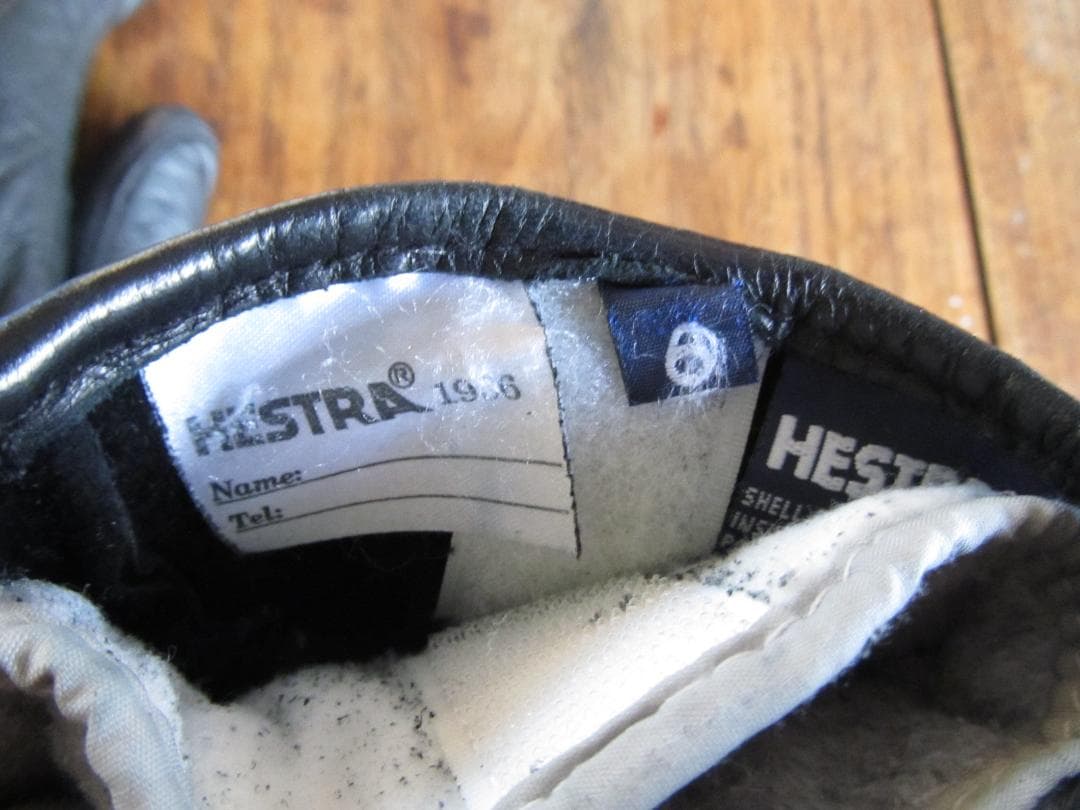 HESTRA(ヘストラ)のレザー製スキーグローブ, 3-FINGER
