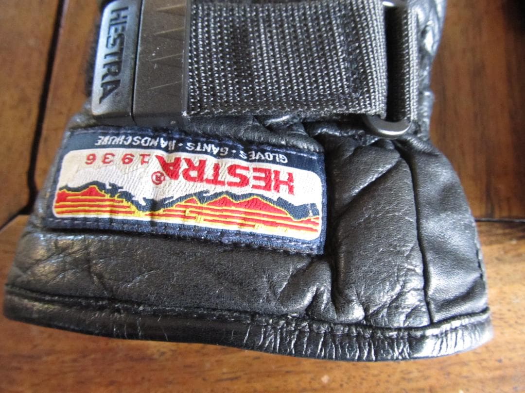 HESTRA(ヘストラ)のレザー製スキーグローブ, 3-FINGER