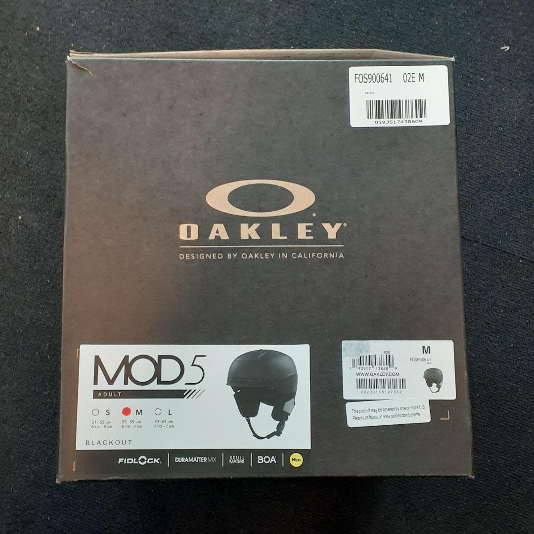 [オークリー] ヘルメット MOD5 BLACKOUT Mサイズ