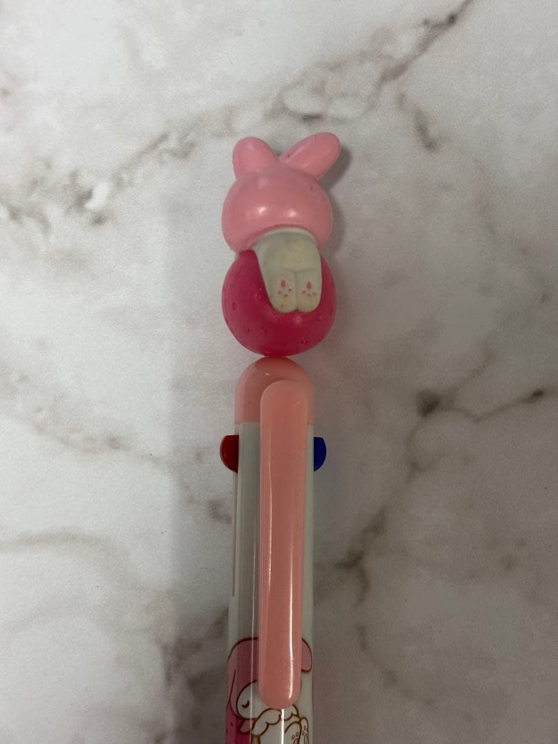 2014年 サンリオ マイメロディ いちご 4色ボールペン（黒、赤、青、ピンク）