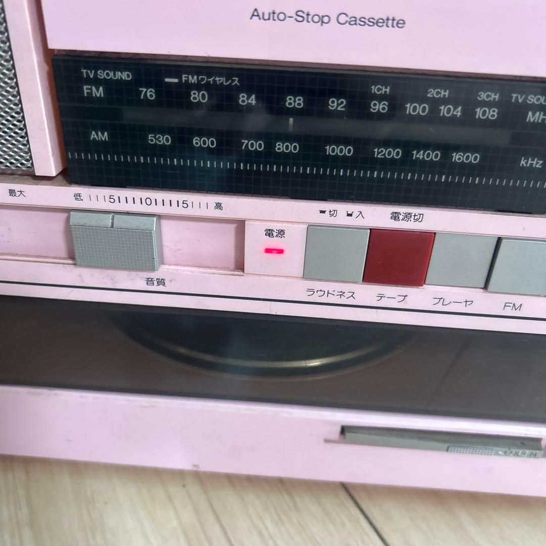 ナショナル　SG-J500 ステレオミュージックシステムラジカセ　希少　当時物