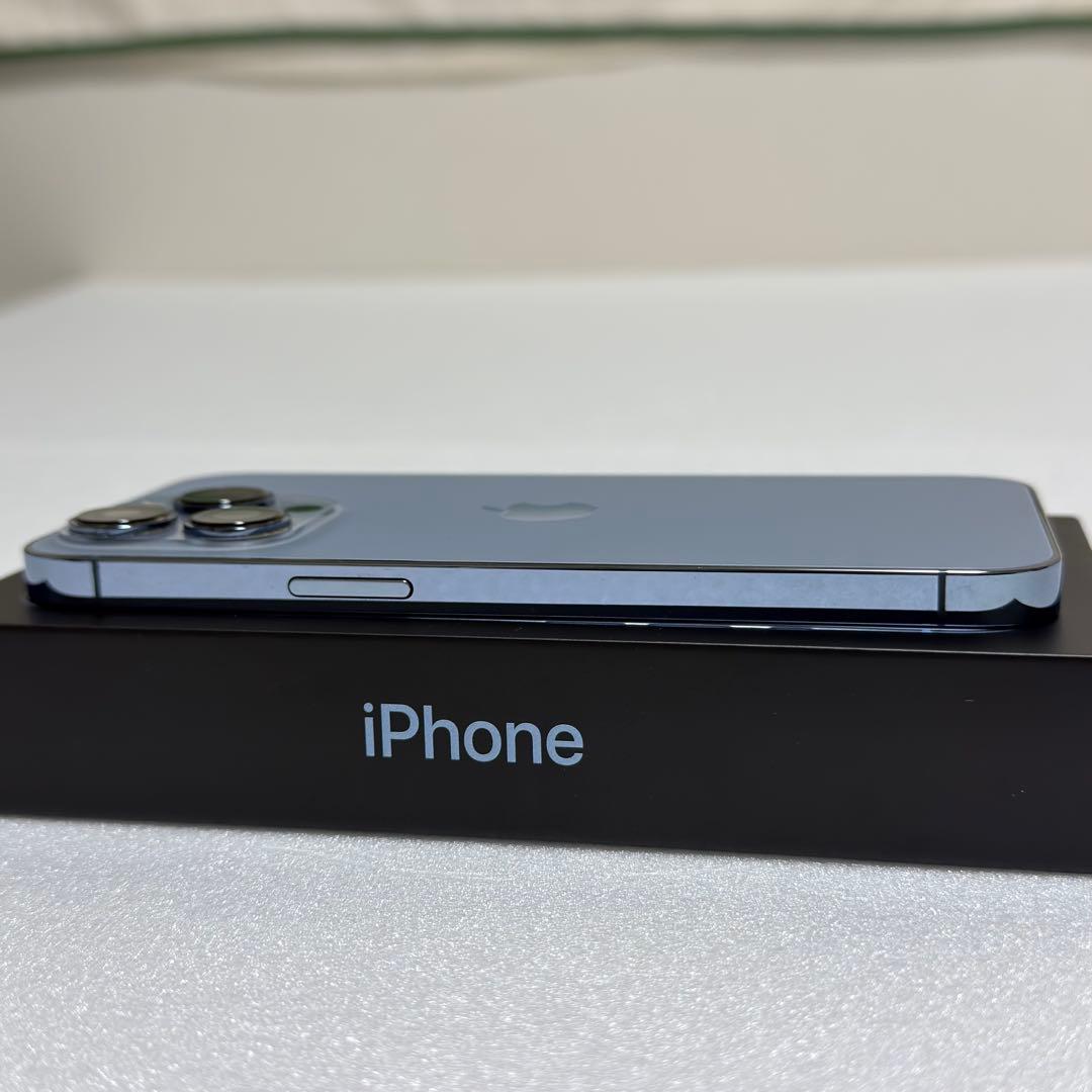 【美品】iPhone 13 Pro 256GB シエラブルー 箱ケーブル付
