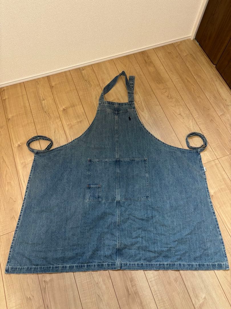 ■美品未使用品■ Ralph Lauren ラルフローレン デニム エプロン