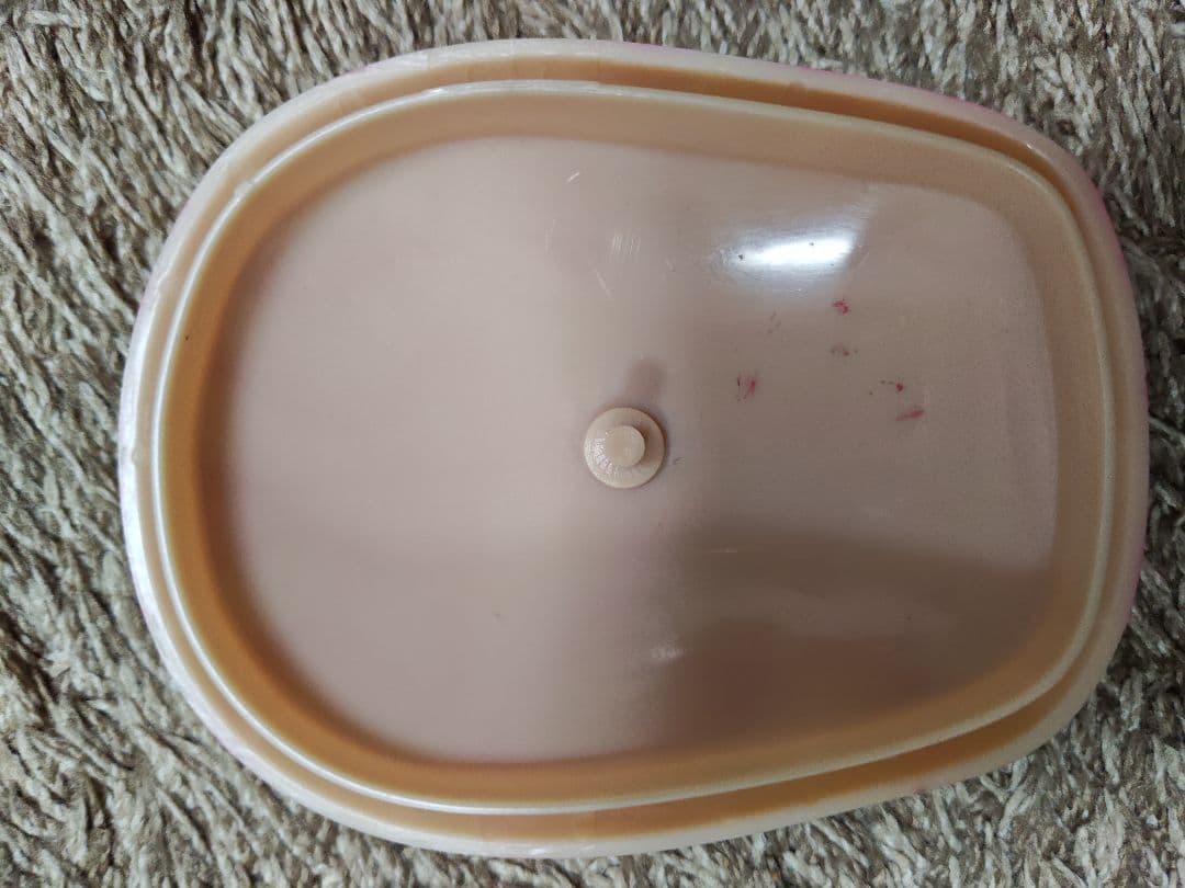 NAT08様用ピローヌ　スカル小物入れ　ホチキス