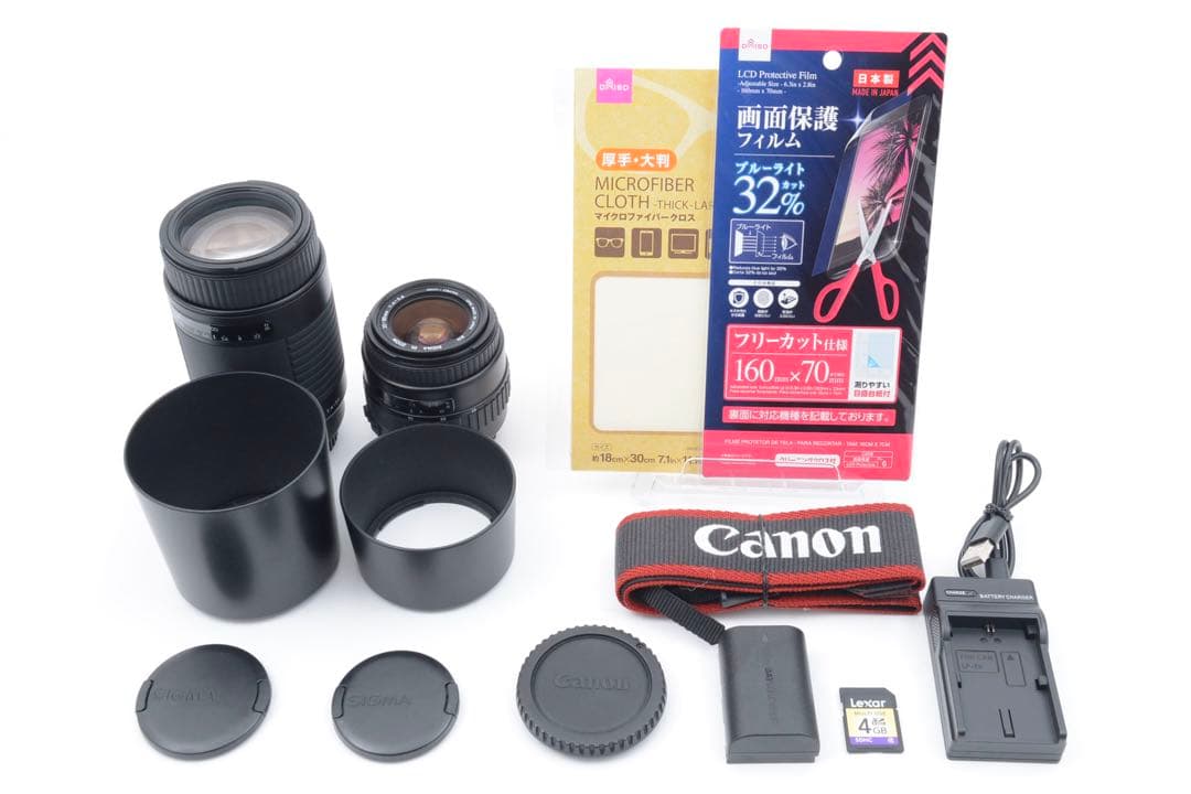 デジタル一眼レフカメラCanon EOS 5D Mark IVダブルレンズセット