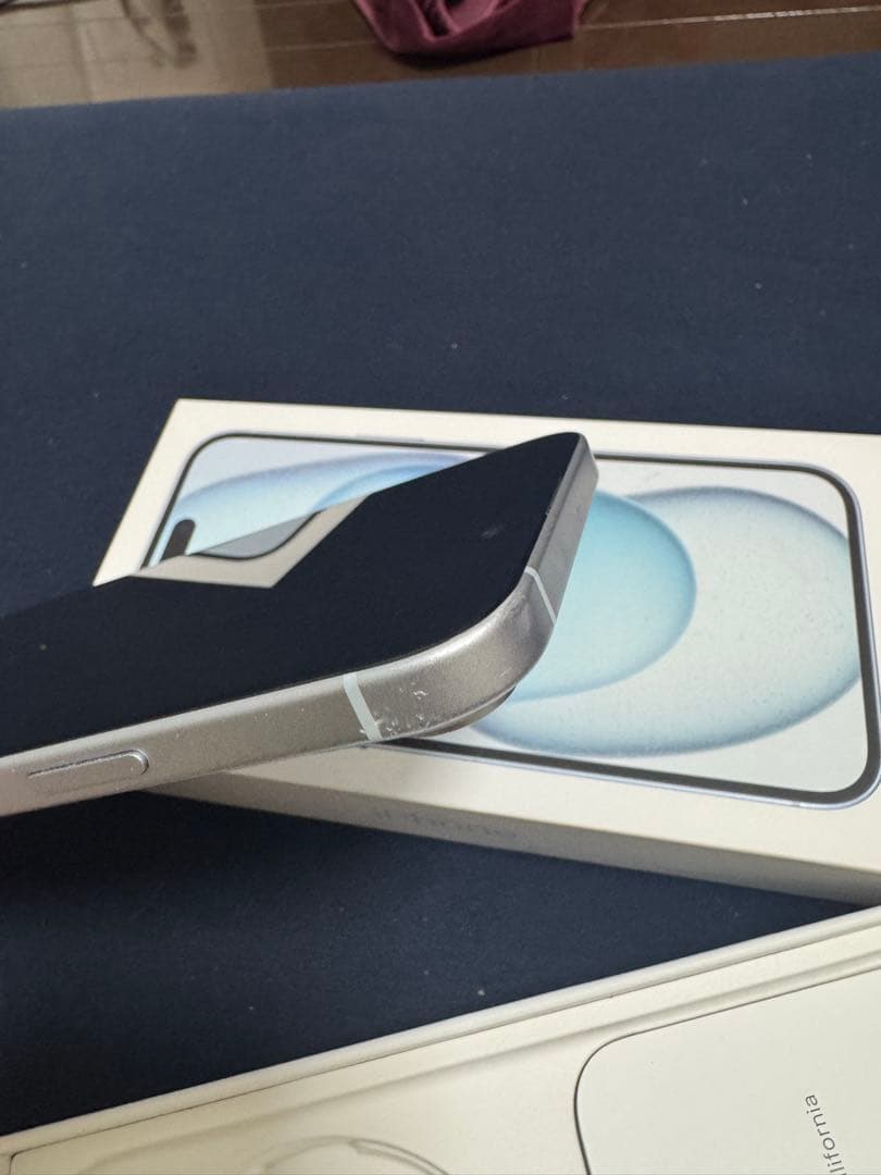 Apple iPhone 15 plus ブルー　128G♪