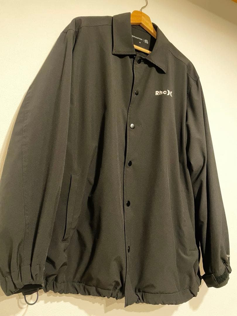 Hurley×RHC PHANTOM コーチジャケット M ブラック