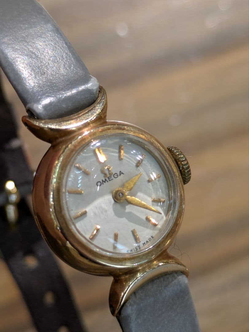 オメガ レディース 時計 シルバー ゴールド ヴィンテージ
