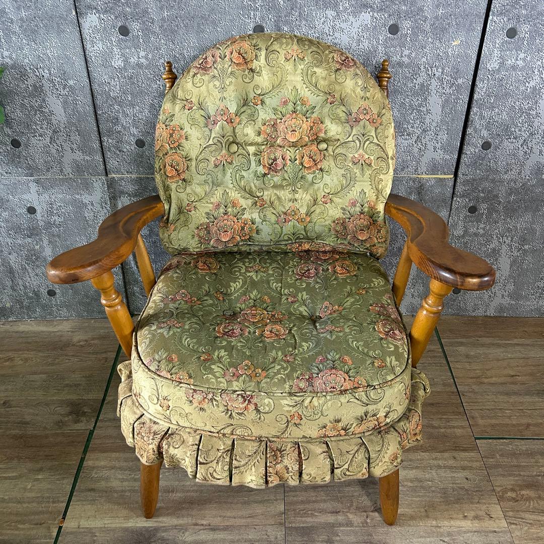 ꧁東洋ファニチャー TOYO FURNITURE꧂アームソファ リビングチェア