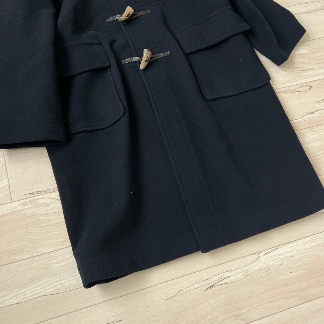 着丈116 バーバリーズ　ダッフルコート　ヘリンボーン　ムーアブルック　XL相当