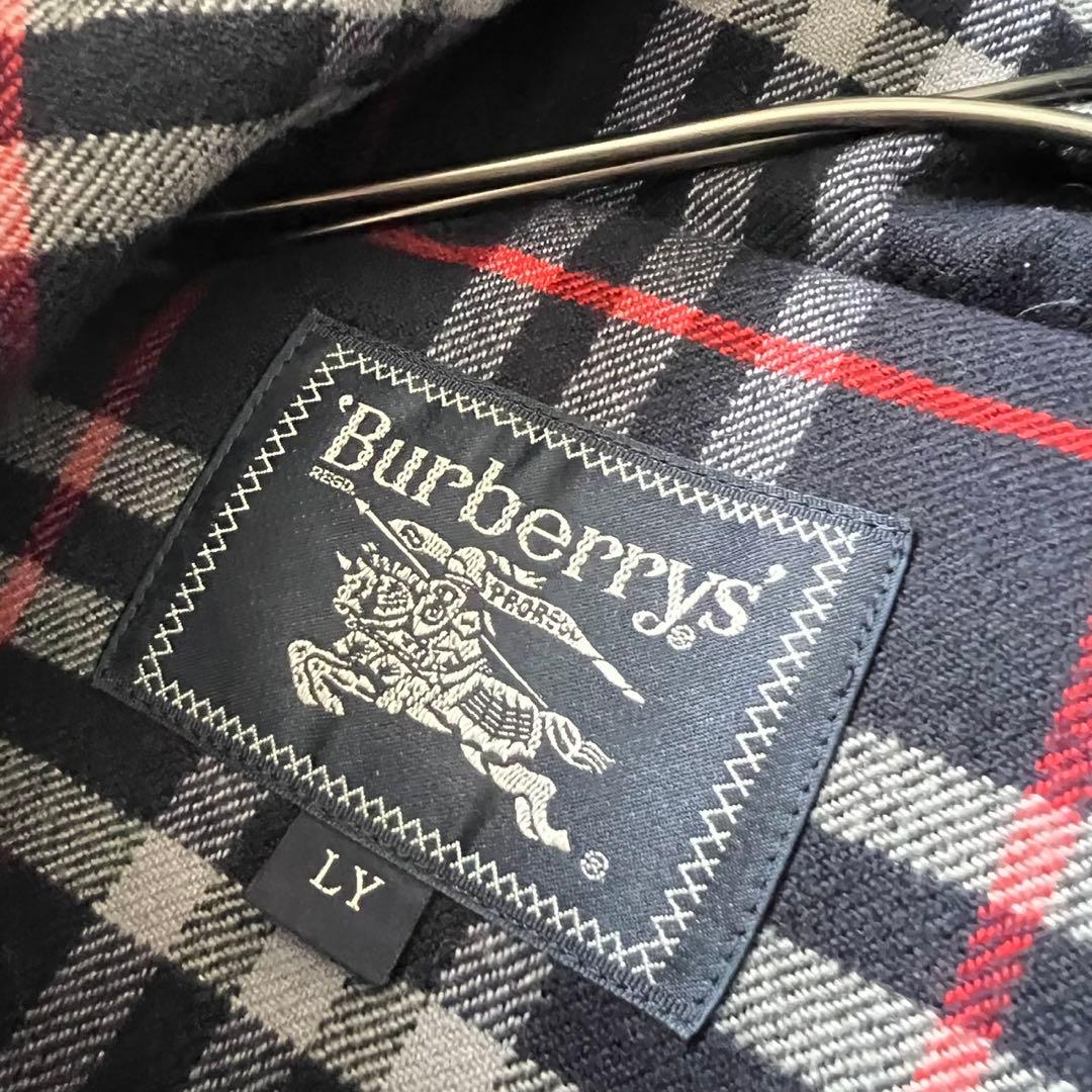 着丈116 バーバリーズ　ダッフルコート　ヘリンボーン　ムーアブルック　XL相当