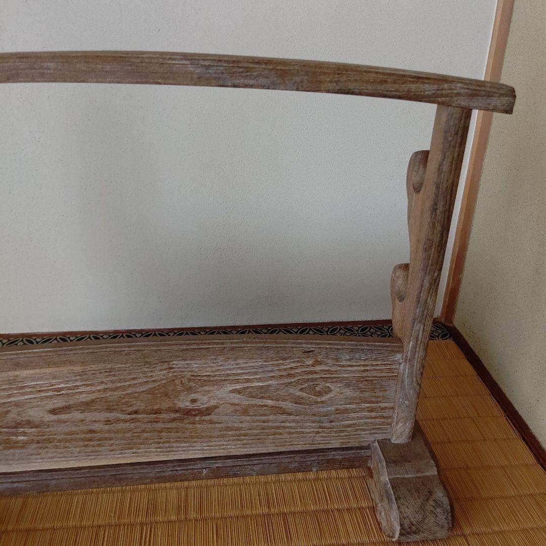 芝山象嵌 刀掛け台