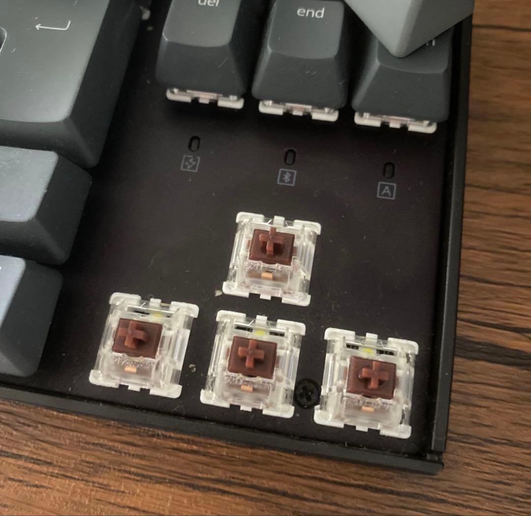 Keychron K8 ワイヤレス メカニカルキーボード JIS配列 茶軸