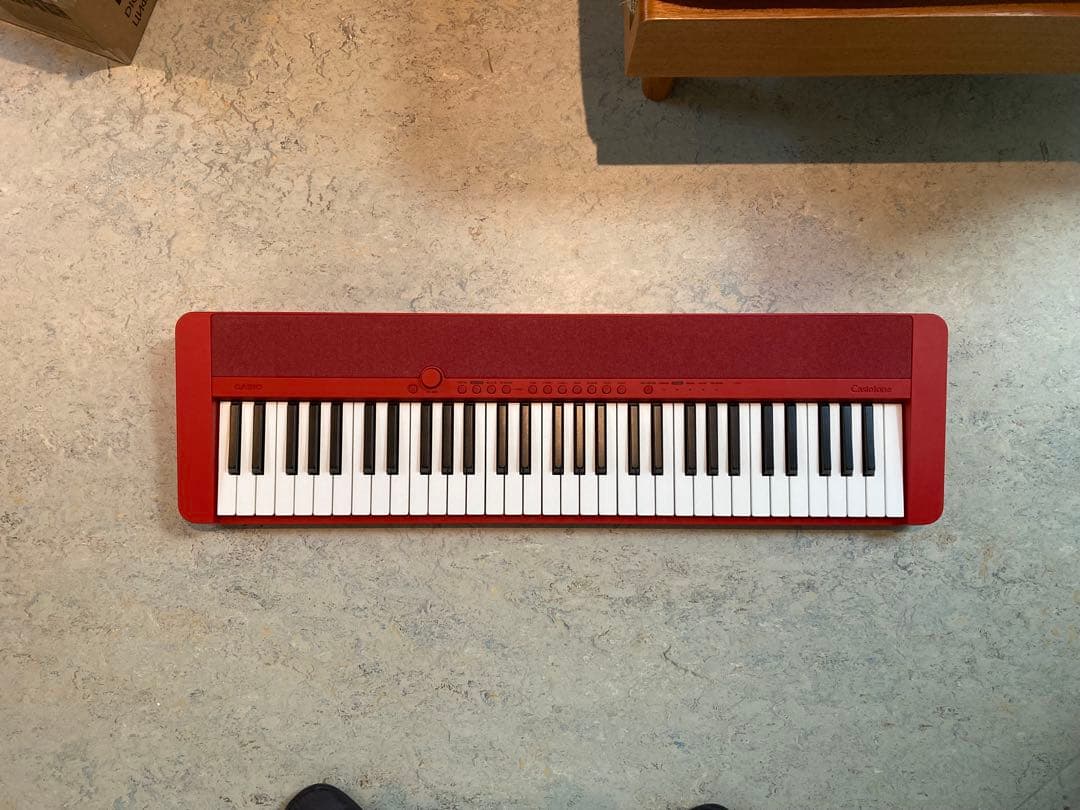 CASIO CT-S1 レッド 61鍵 電子キーボード 本体