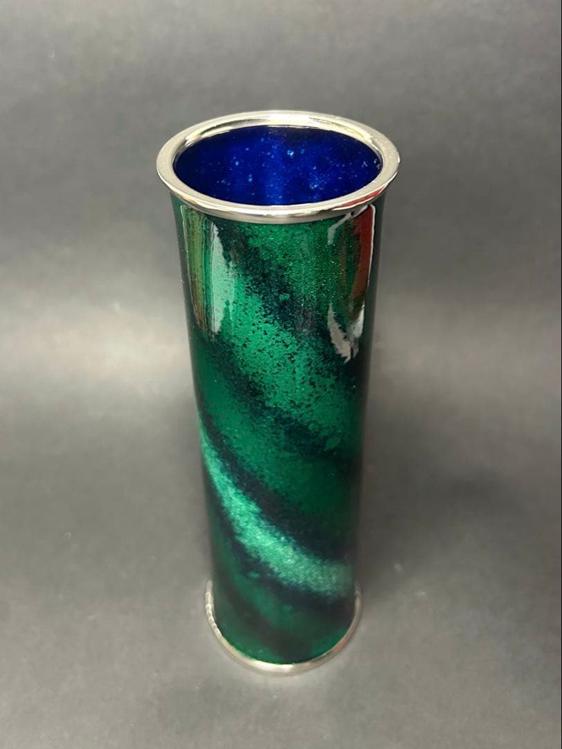 尾張七宝　七宝焼　一輪挿し