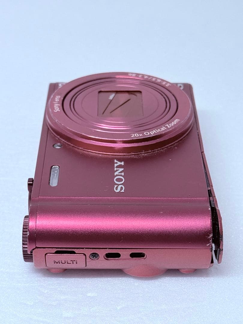 SONY DSC-WX300 レッド 動作確認済 コンデジ お買得 人気モデル