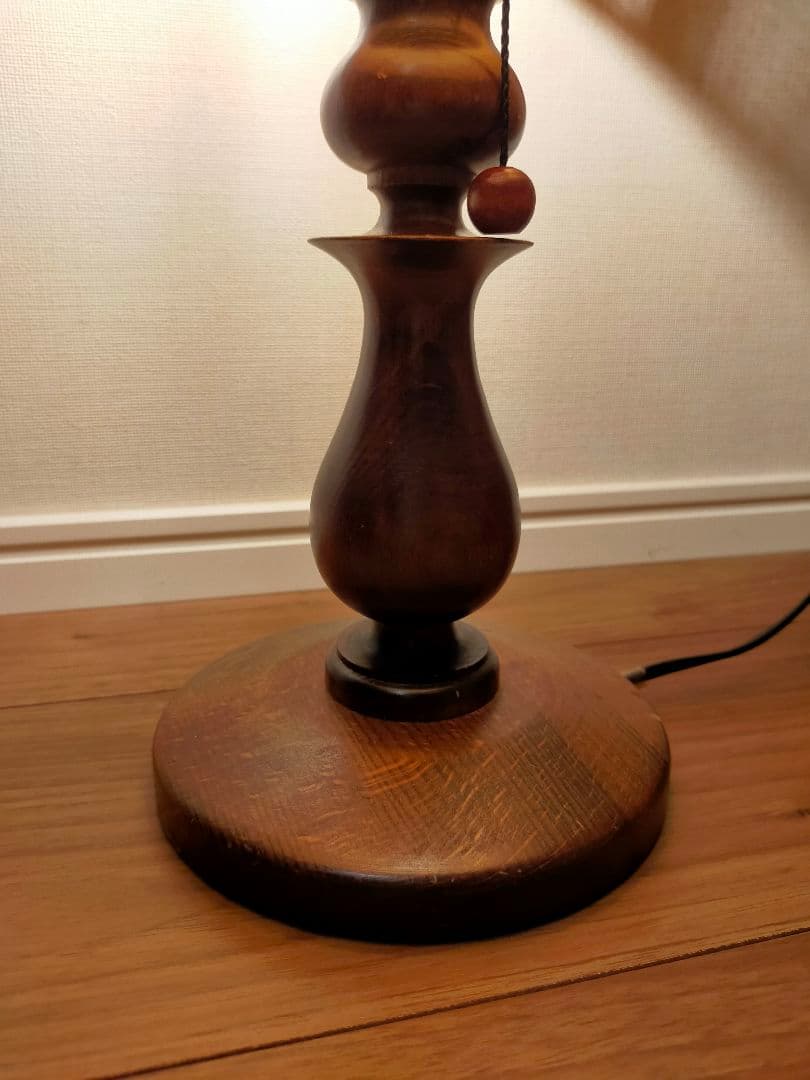 【Daiwa】天然木　無垢　テーブルランプ　間接照明　アンティーク　和モダン