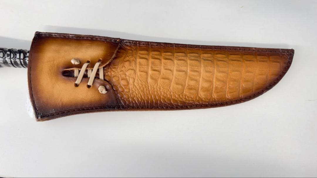 ダマスカス鋼 三徳包丁 30cm