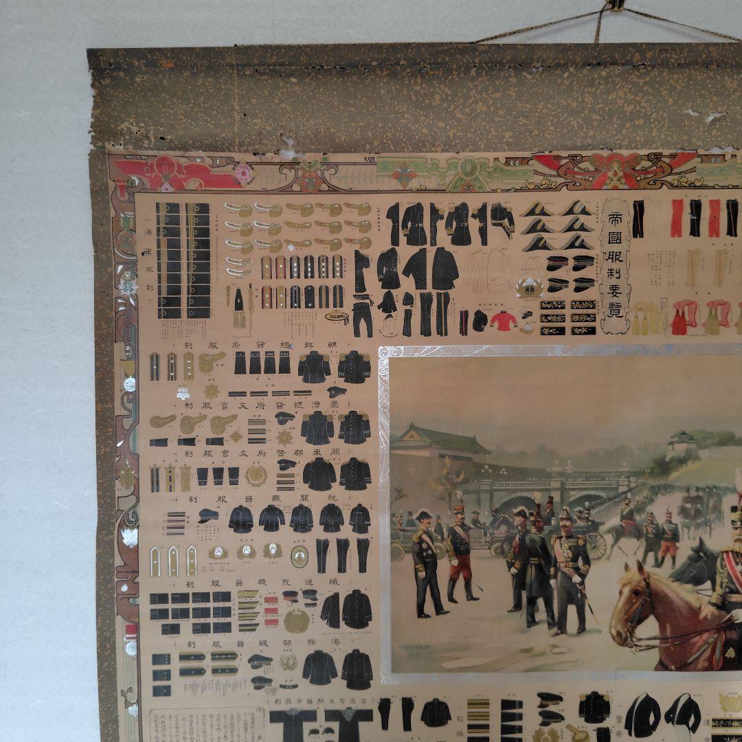 [ 帝国服制要覧 ] ( 掛軸 )