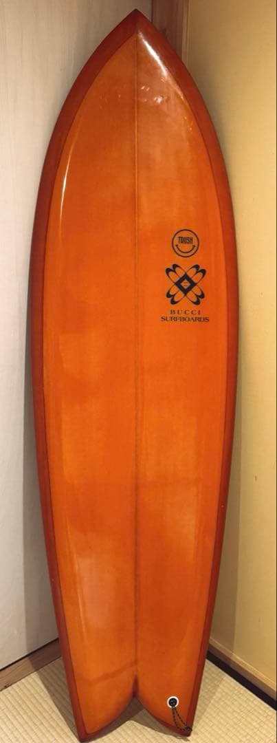 サーフボード　フィッシュ　サンディエゴフィッシュ　フューチャーフィン　5′10