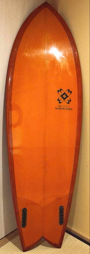 サーフボード　フィッシュ　サンディエゴフィッシュ　フューチャーフィン　5′10