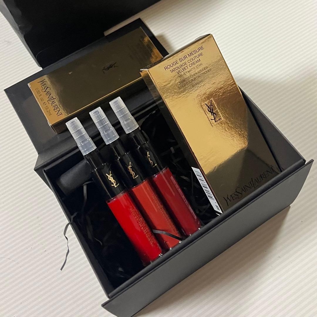74800円相当 数量限定 YSL ルージュシュールムジュール＋カートリッジ2個