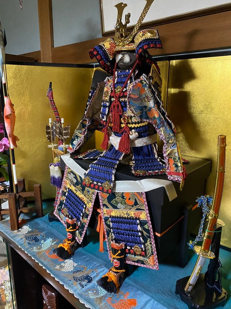 わらべ人形 五月人形 かぶと兜 子供 刀 子供の日 人形 鎧兜