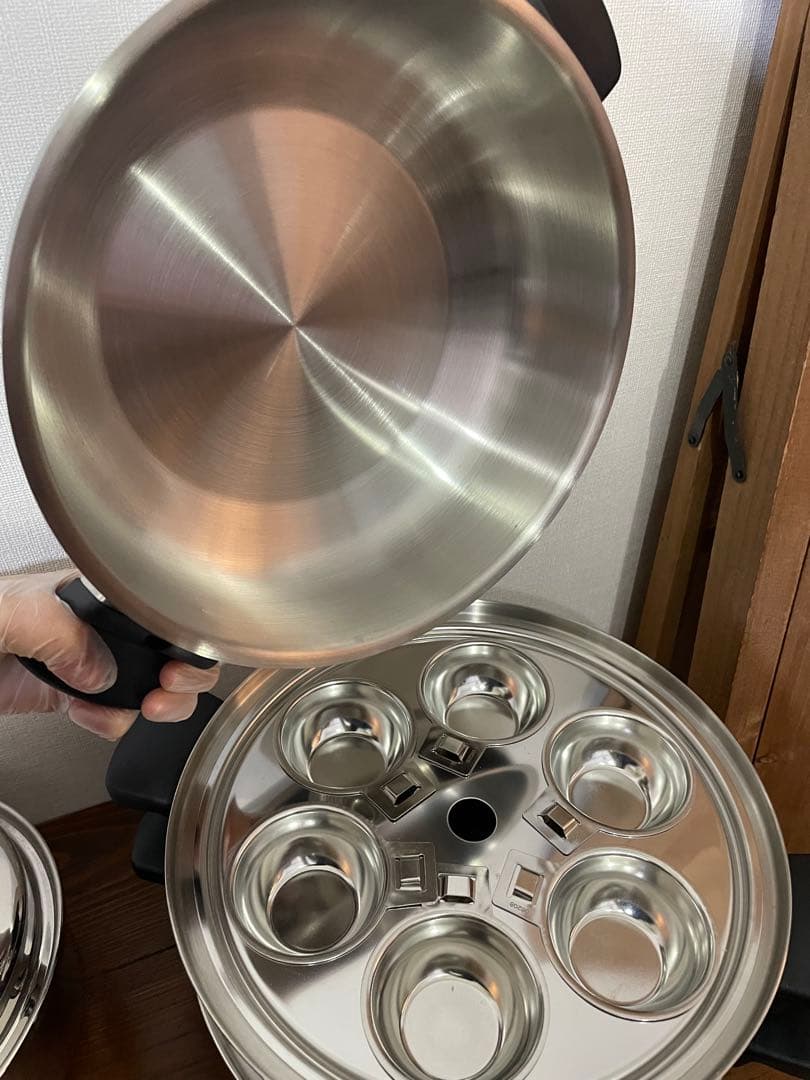 【限定セール中】アムウェイ　ソースパン　シチューパン　片手鍋　無水鍋