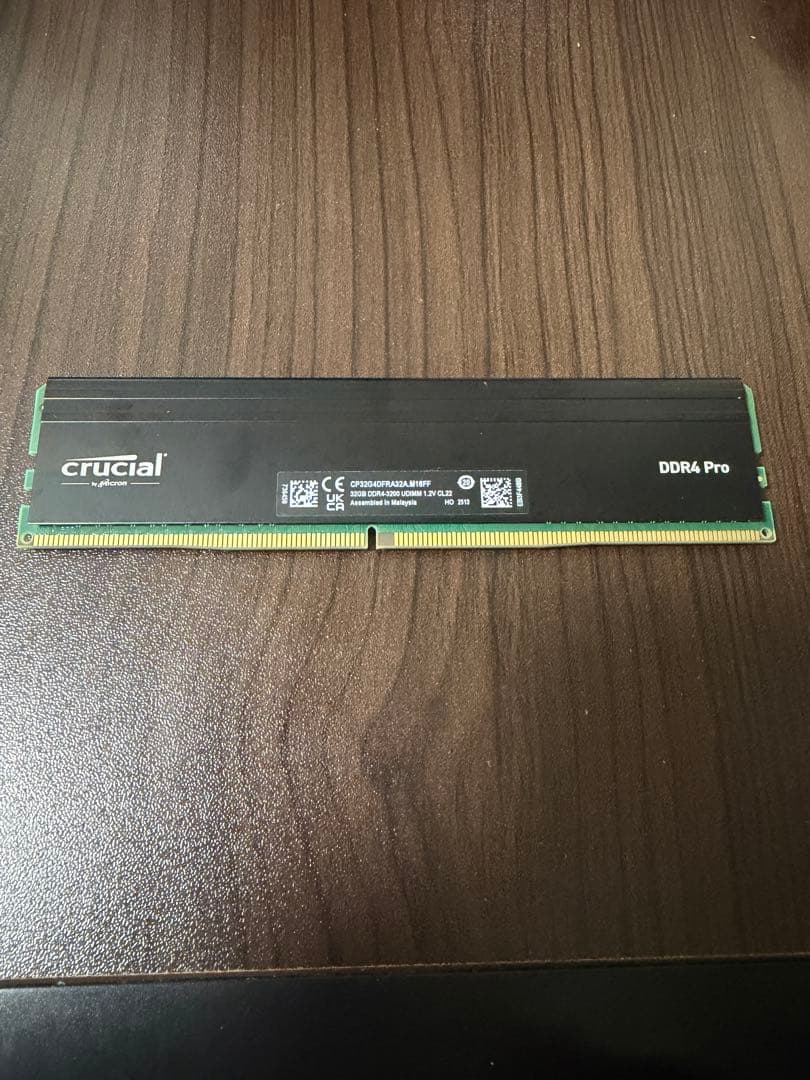 メモリー crucial ddr4 pro 32gb