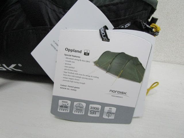 新品 NORDISK Oppland 3 SI ノルディスク オップランド