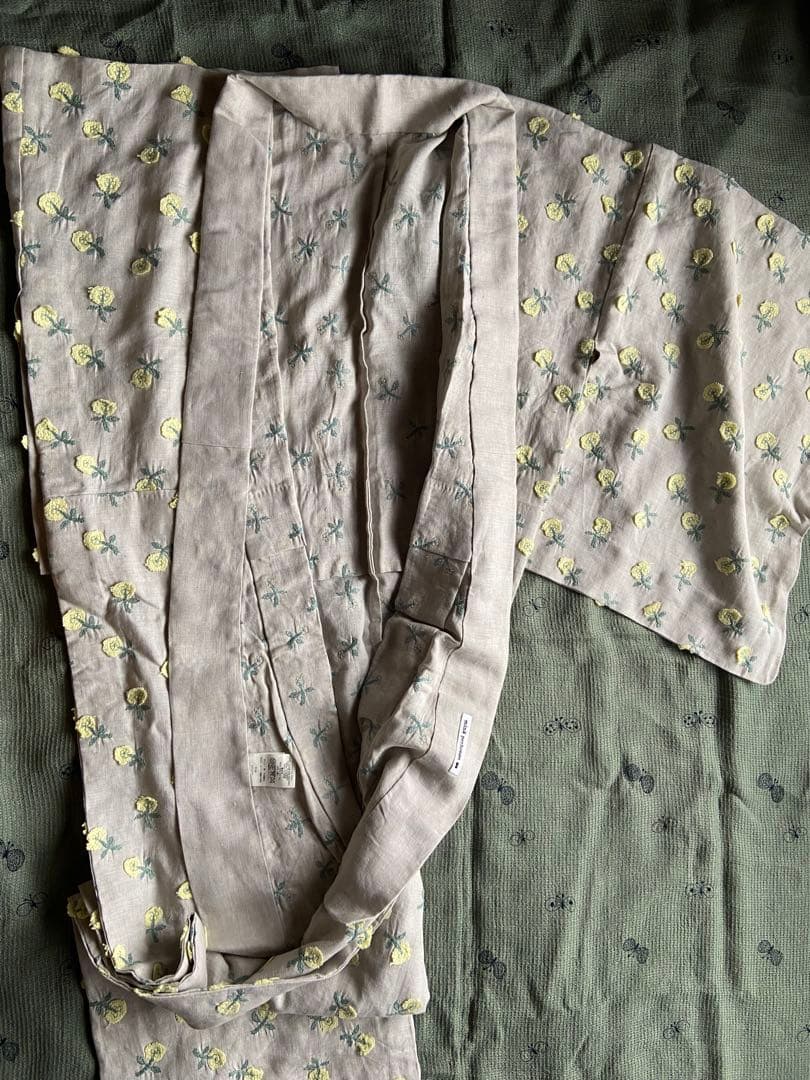 【正規品】mina perhonen ヘンプ100% 浴衣　skip