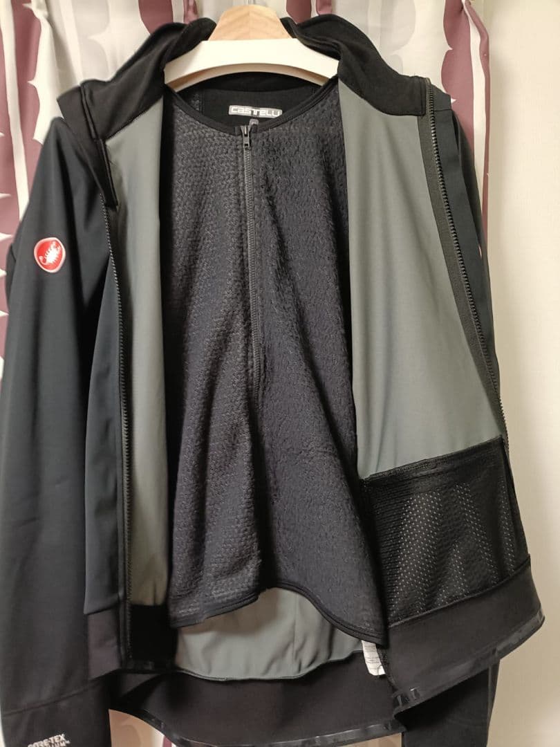 CASTELLI サイクルジャケット Alfa Doppio RoS XL