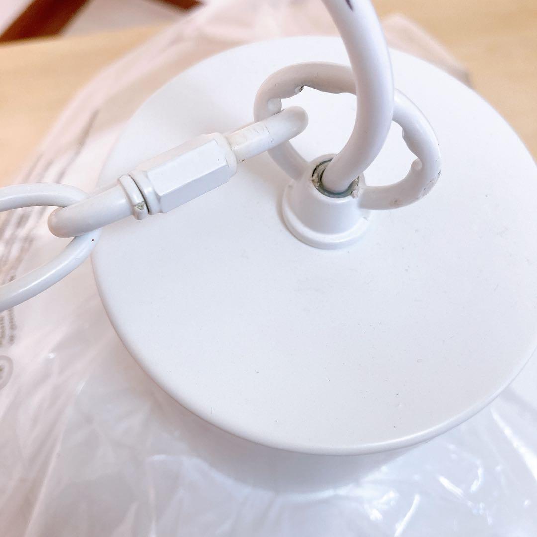 エルックス IKELAND ペンダントライト ホワイト 460mm 北欧 モダン