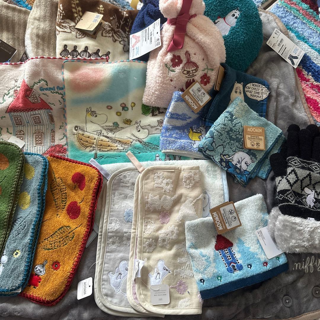 ムーミンタオルセット　バラ売り可能