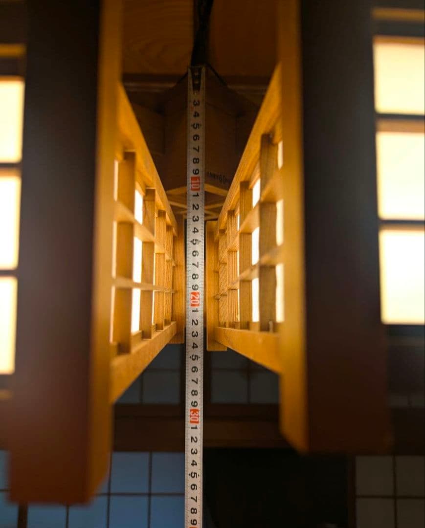 和風 シーリングライト 木製