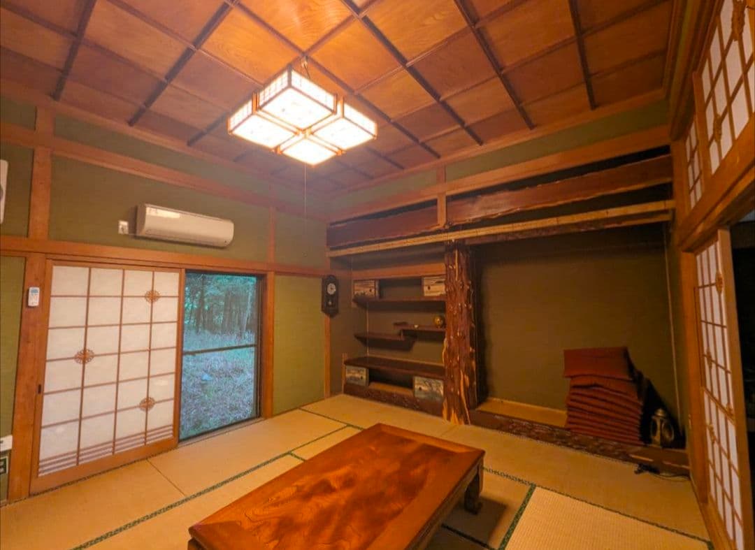 和風 シーリングライト 木製