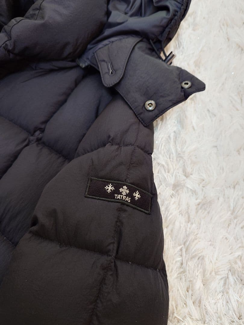 TATRAS （タトラス ）メンズ ダウンジャケット 2サイズブラック国内正規品
